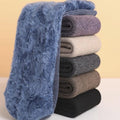 Kit 12 Meias Térmicas Quentes Forradas para Inverno