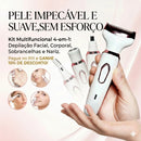 Depilador Eletrico 4 em 1  Dermaflex