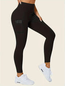 Legging Com Bolso Lateral - Zero Transparência Cós Alto Modeladora