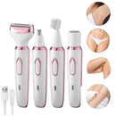 Depilador Eletrico 4 em 1  Dermaflex